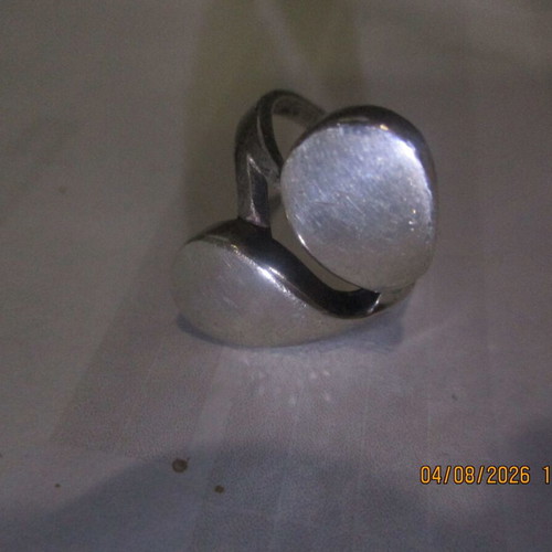 Silver 925 women's ring size 56, new