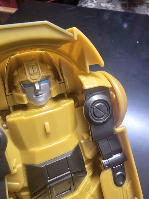 Transformers figure used with minor damage