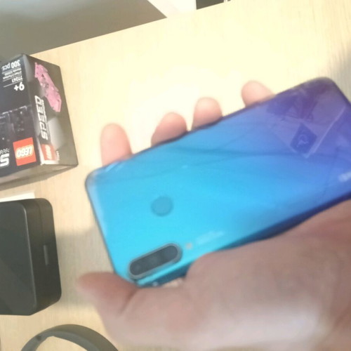 Huawei P30 Lite used, multicolor, cracked back and screen, unlocked