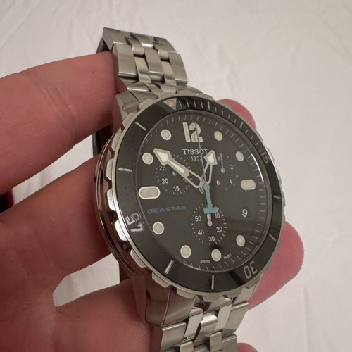 Tissot Seastar 1000 45.5mm wristwatch like new