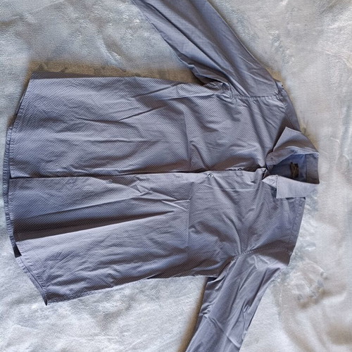 Yes Zee men's slim fit shirt blue size L like new