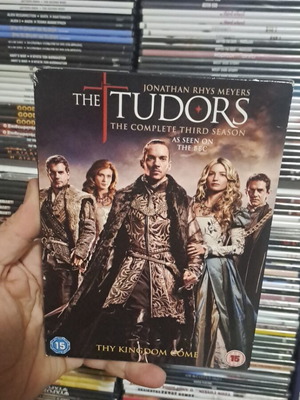 The Tudors τρίτη σεζόν DVD σαν καινούργιο, μόνο στα αγγλικά