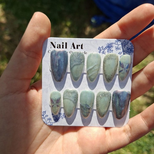 Press On Nails new with application tools