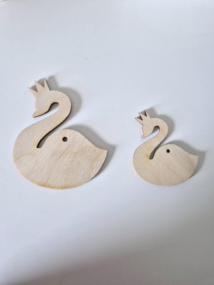 Swan-themed craft supplies new for DIY projects