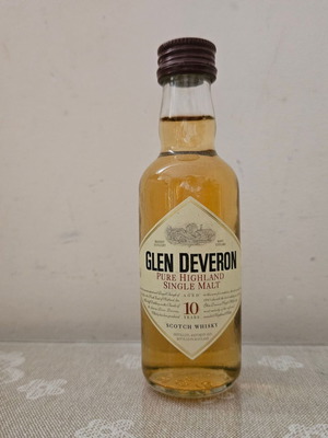 Glen Deveron 10yo Pure Highland Single Malt whisky miniature new