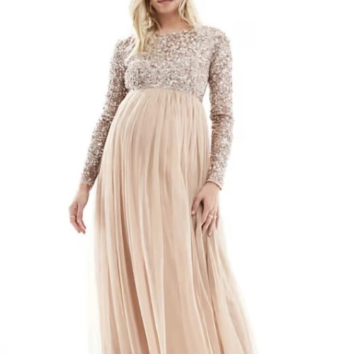 ASOS Formal Maternity Wedding Dress like new, size M