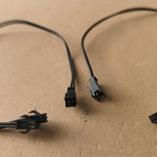 JST-SM 2-Pin Extension Cable 1 Female to 2 Male 40 cm Pack of 2