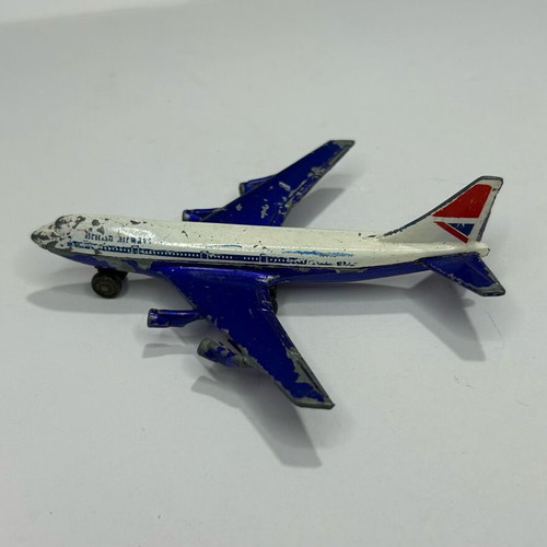 Matchbox Lesney 1973 Skybusters Boeing 747 SB10 used