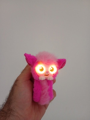 Little Live Wrapples wrist bracelet with speech and light used