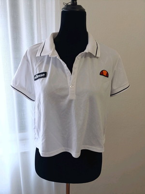 Crop shirt Elesse Large like new, polo style with print