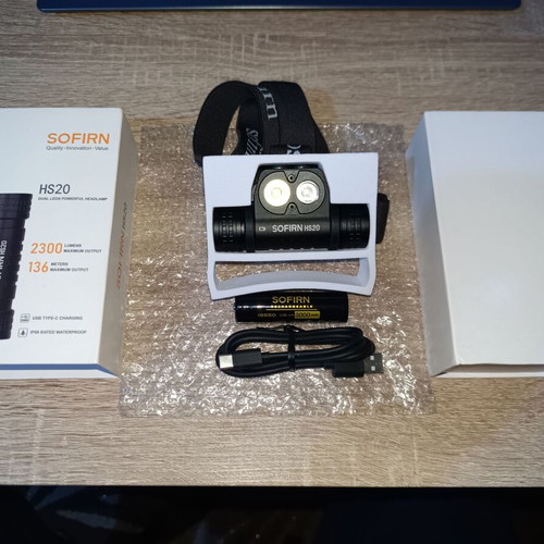 Sofirn HS20 Headlamp new with CREE XHP50.2 and LH351D LED