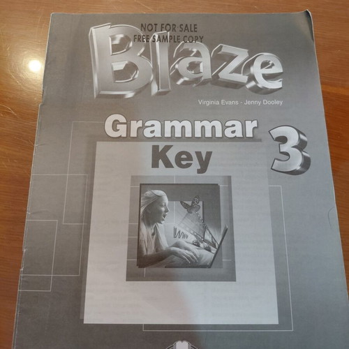 Blaze 3 English language learning books set like new