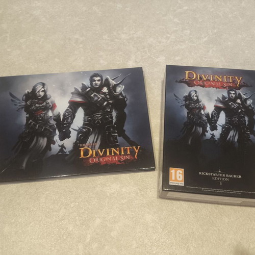 Divinity Original Sin Kickstarter Backer Edition with Art Book used, PC