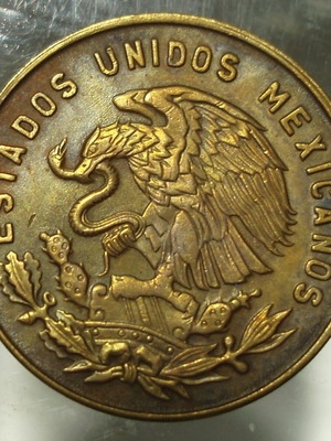 Νόμισμα Cinco 5 Centavos 1963 μεταχειρισμένο