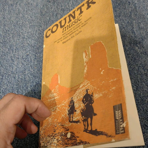 Country music book used, rare edition