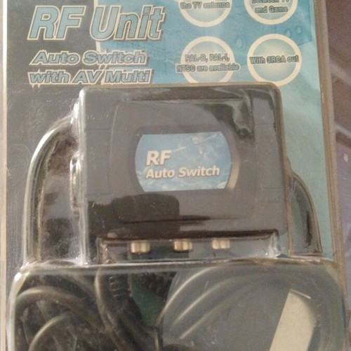 Xbox compatible RF unit auto switch with AV multi