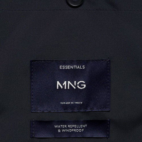 Mango bomber jacket new with tags, size L, blue