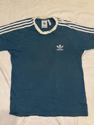 Adidas tshirt used, men's blue size S, oversized fit