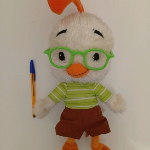 Walt Disney Hasbro Chicken Little used with talking mechanism