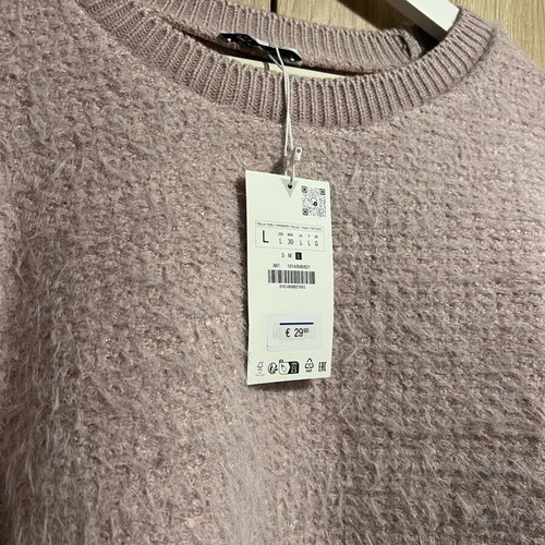 Zara γυναικείο πουλόβερ καινούργιο, μέγεθος L