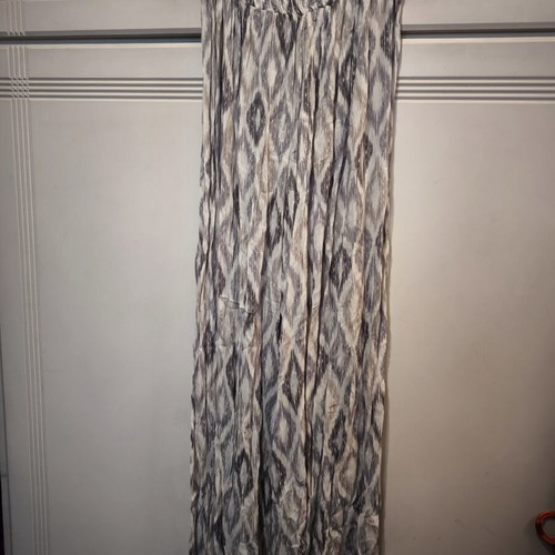 Pantelona Free Size with Grey and Beige Rhombus Pattern new