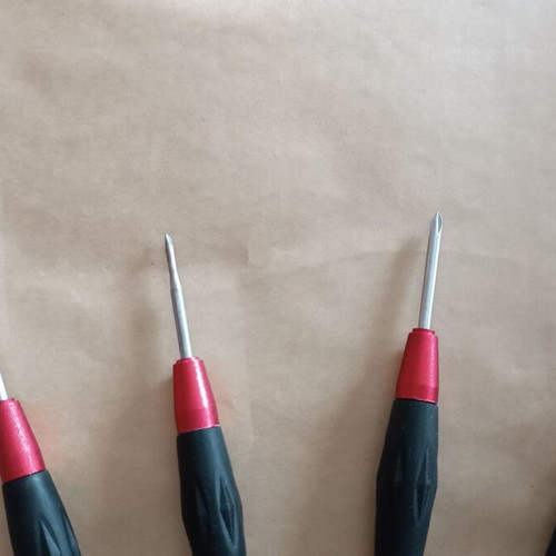 Aluminium precision screwdriver set 4 pieces new
