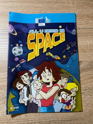 Book «all you need is space» like new, European Union