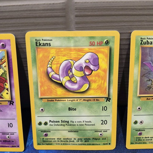 Pokemon Team Rocket 1999 cards used