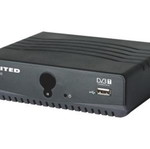 United digital terrestrial TV receiver used with USB and PVR