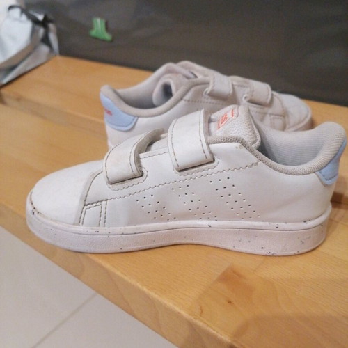 Adidas Kids Moana Shoes Used Size 25 White