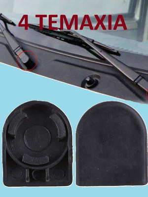 Toyota Yaris Corolla Verso Auris Wiper Arm Head Cover Set of 4 New Black