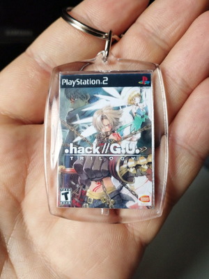 .hack G.U. Trilogy PlayStation 2 acrylic keychain