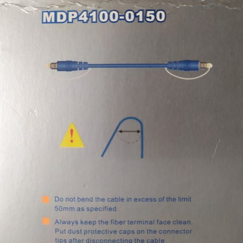 Prolink MDP4100-0150 optical fiber audio cable, 1.5 meters