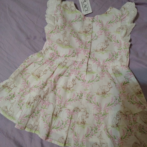 Baby dress The Children's Place 12-18m new with bunnies