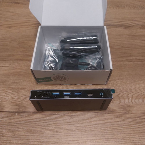 Suidek SJW-KM202A KVM Switch USB 3.0 DisplayPort HDMI 4K@60Hz new