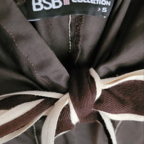 BSB dress small, like new, brown, 100% cotton