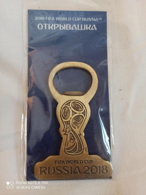 World Cup Russia 2018 Bottle Opener new in packaging