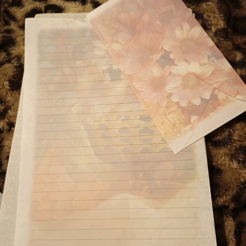 Used correspondence, 2 sets with folder and sheets