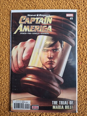 Marvel Comics Steve Rogers Captain America 9 like new