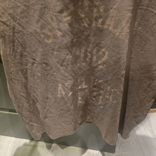 Gymshark Collegiate Washed Sportshirt, L, Soft Brown