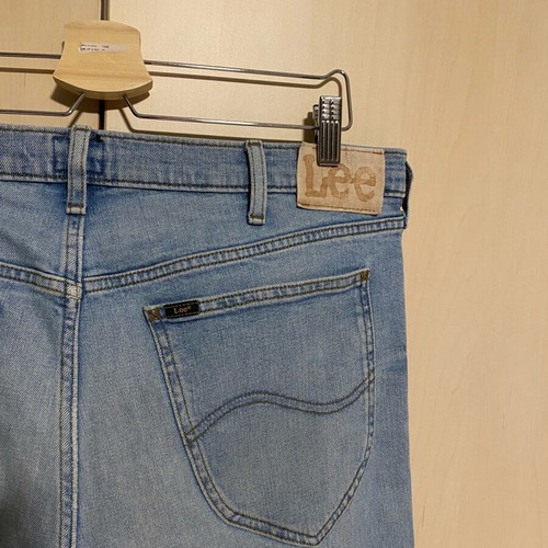 Lee men's denim jeans used, classic straight fit W36
