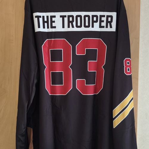 Iron Maiden The Trooper long-sleeve shirt medium, new