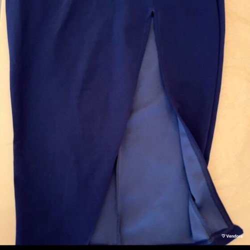Marmalady blue dress new with slit