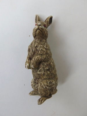 AAA Rabbit figure like new, miniature animal