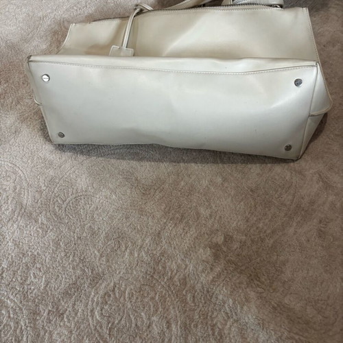 Calvin Klein handbag used, beige with wear on handles