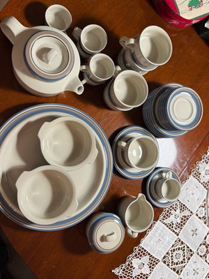 Arabia Finland tea set like new, 33 pieces