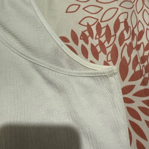 Crop top H&M used, size small, white