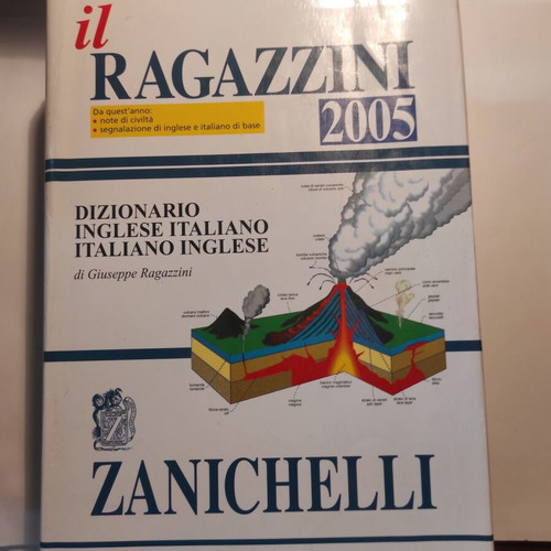 Italian-English dictionary Dizzionario Visuale Zanichelli like new