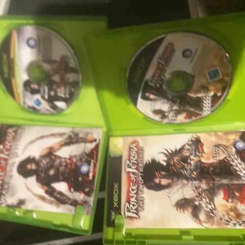 Prince of Persia Warrior Within and The Two Thrones Xbox classic