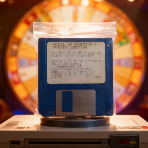 Wheel of Fortune PC game like new, simulation